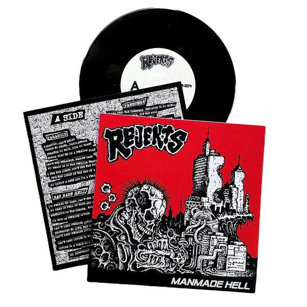 Rejekts – Manmade Hell – New 7"