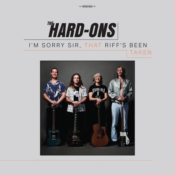 Hard-Ons ‎– I'm Sorry Sir, That Riff's Been Taken [WHITE VINYL] – New LP