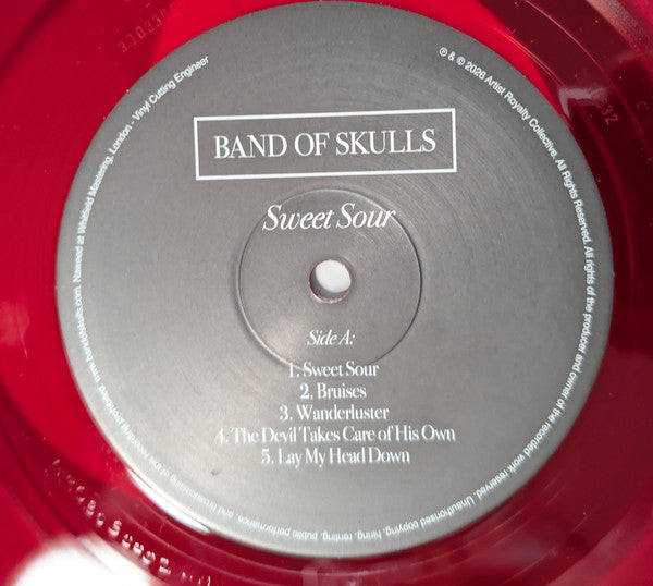 Band of Skulls – Sweet Sour [RED VINYL] - New LP