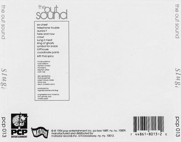 Slug – The Out Sound – Used CD