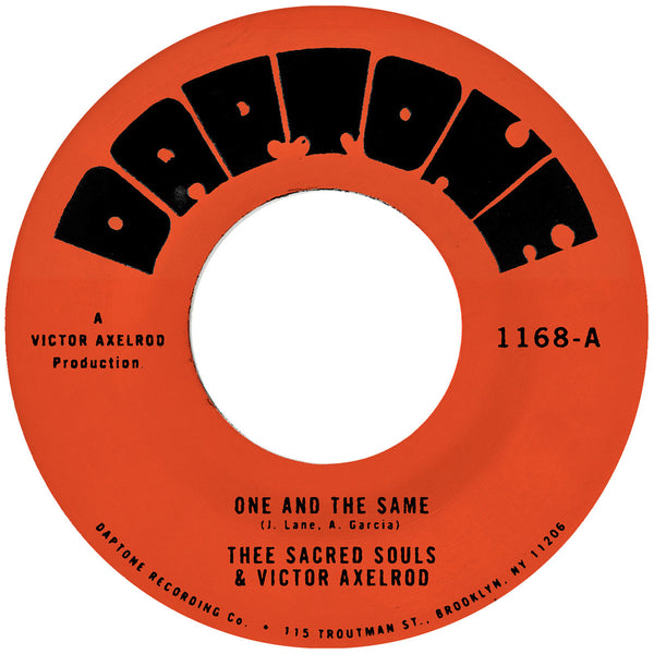 Sacred Souls, Thee ‎– One and the Same b/w Same Difference – New 7"
