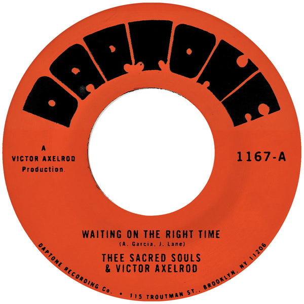 Sacred Souls, Thee ‎– Waiting on the Right Time b/w Waiting #2 – New 7"