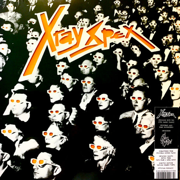X-ray Spex - Obsessed With You (The Early Years)  [DAY-GLO ORANGE VINYL IMPORT] - New LP