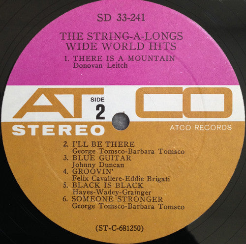 String-A-Longs – Wide World Hits – Used LP