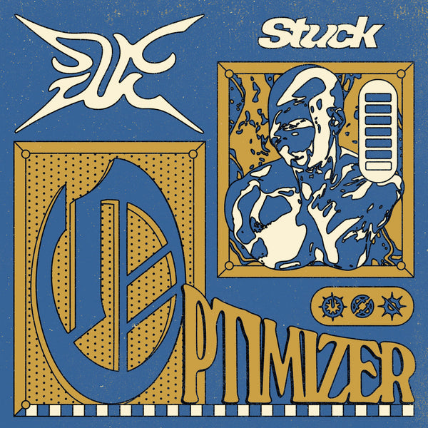 Stuck – Optimizer [BLUE VINYL] – New LP