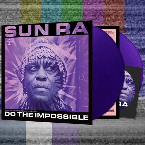 Sun Ra – Do The Impossible: Original Soundtrack To The Documentary [2xLP PURPLE VINYL w/ blueray DVD] – New LP