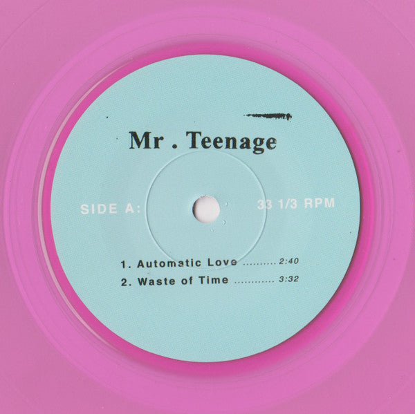 Mr Teenage -   Automatic Love [IMPORT Pink Vinyl] – New 7"
