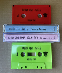 BUNDLE: Various Artists - Drunk Dial Fakes #1 and #2 – New Cassette