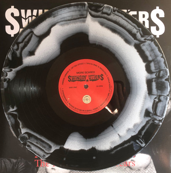 Swingin' Utters – More Scared [BLACK & WHITE VINYL] - New LP