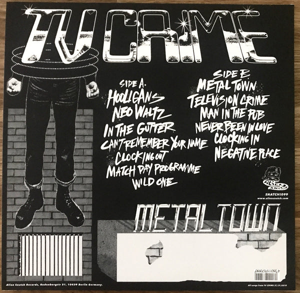 TV Crime – Metal Town – New LP