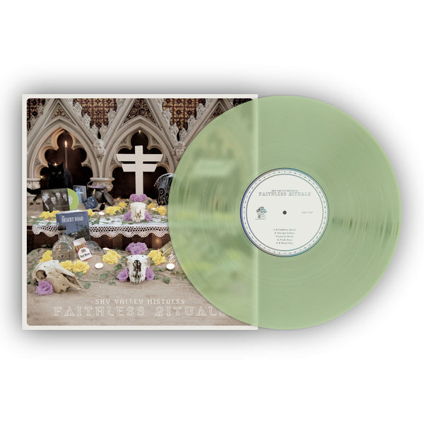 Sky Valley Mistress ‎– Faithless Rituals [Sea Foam Green Transparent Vinyl UK IMPORT ] – New LP