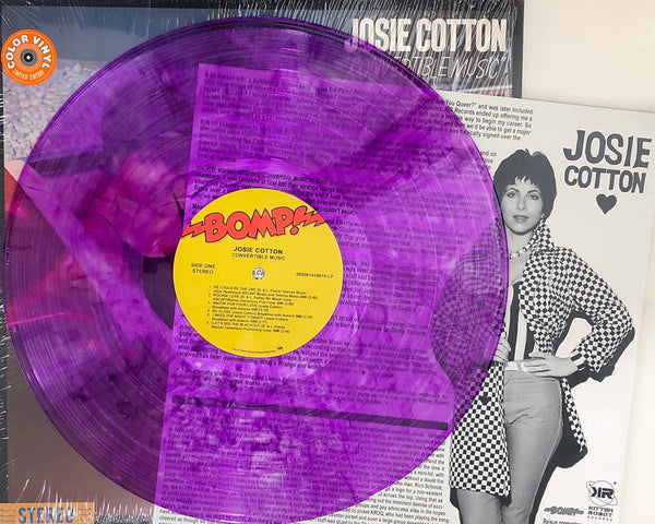 Cotton, Josie – Convertible Music [color vinyl] – New LP