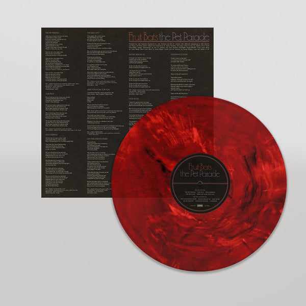 Fruit Bats –  The Pet Parade [Red/Black Swirl Vinyl] – New LP