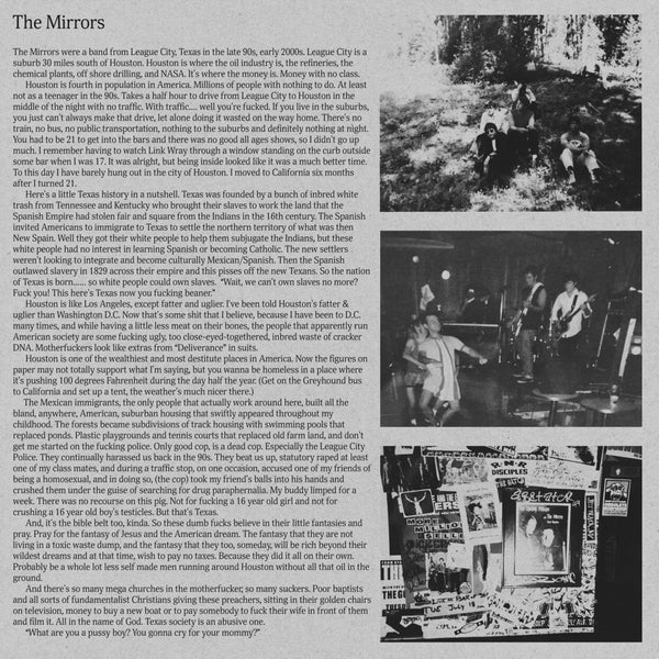 Mirrors, The - Lost 3rd Album – New LP