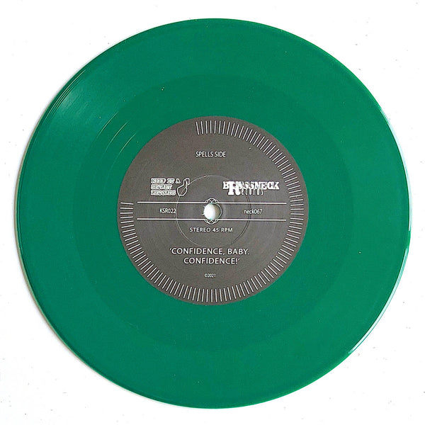 Spells / Custody ‎– split [green vinyl] – New 7"