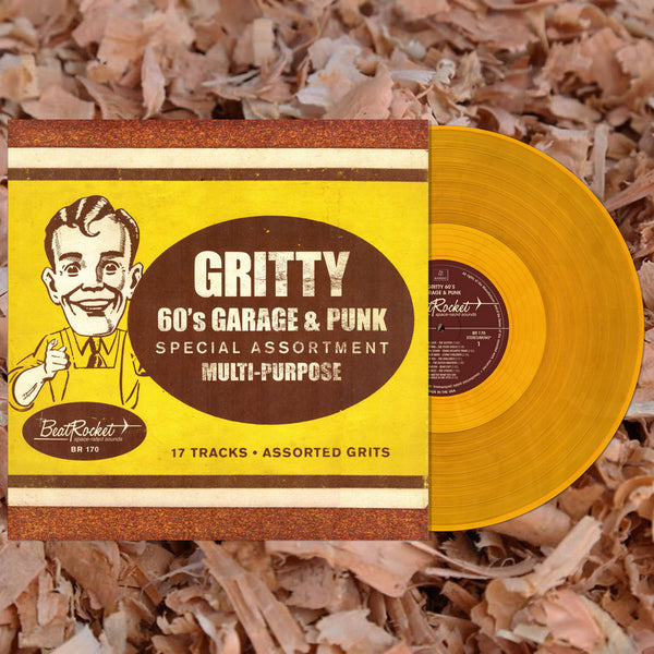 Various Artists –  Gritty '60s Garage & Punk [Gold Vinyl]  – New LP