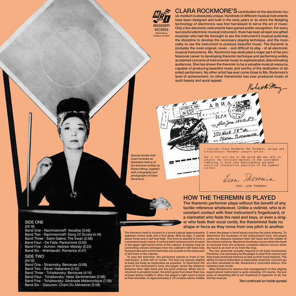 Rockmore, Clara - Theremin - New LP