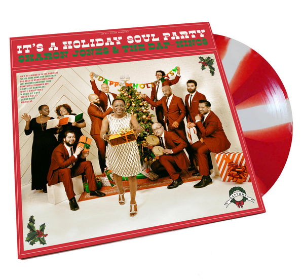 Sharon Jones and the Dap-Kings -It's a Holiday Soul Party [CANDY-CANE VINYL] - New LP