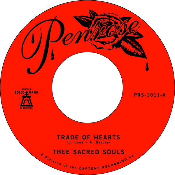Thee Sacred Souls ‎– Trade of Hearts / Let Me Feel Your Charm – New 7"