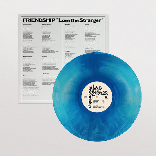 Friendship -Love the Stranger [Peak Vinyl BLUE GALAXY SWIRL VINYL] - New LP