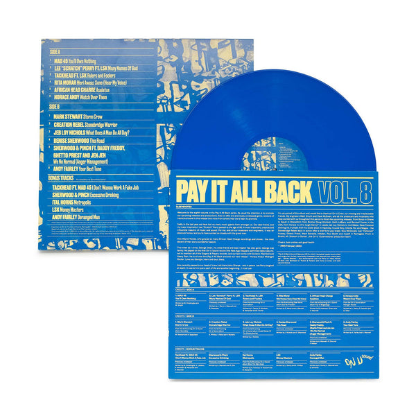 Various Artists –  Pay It All Back Vol. 8 [IMPORT BLUE VINYL] – New LP