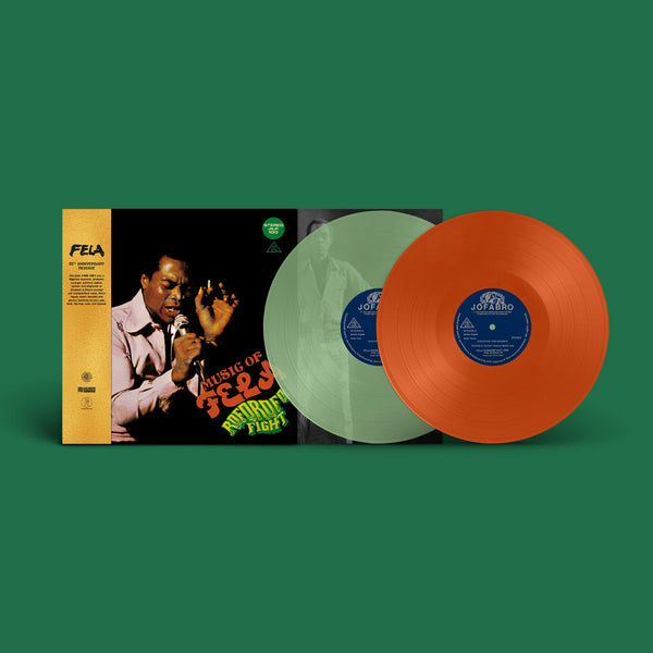 Kuti, Fela –  ROFOROFO FIGHT: 50TH ANNIVERSARY [2xLP ORANGE Vinyl / GREEN Vinyl] – New LP
