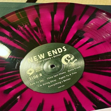 New Ends –  Everything's Better [SPLATTER VINYL] – New LP