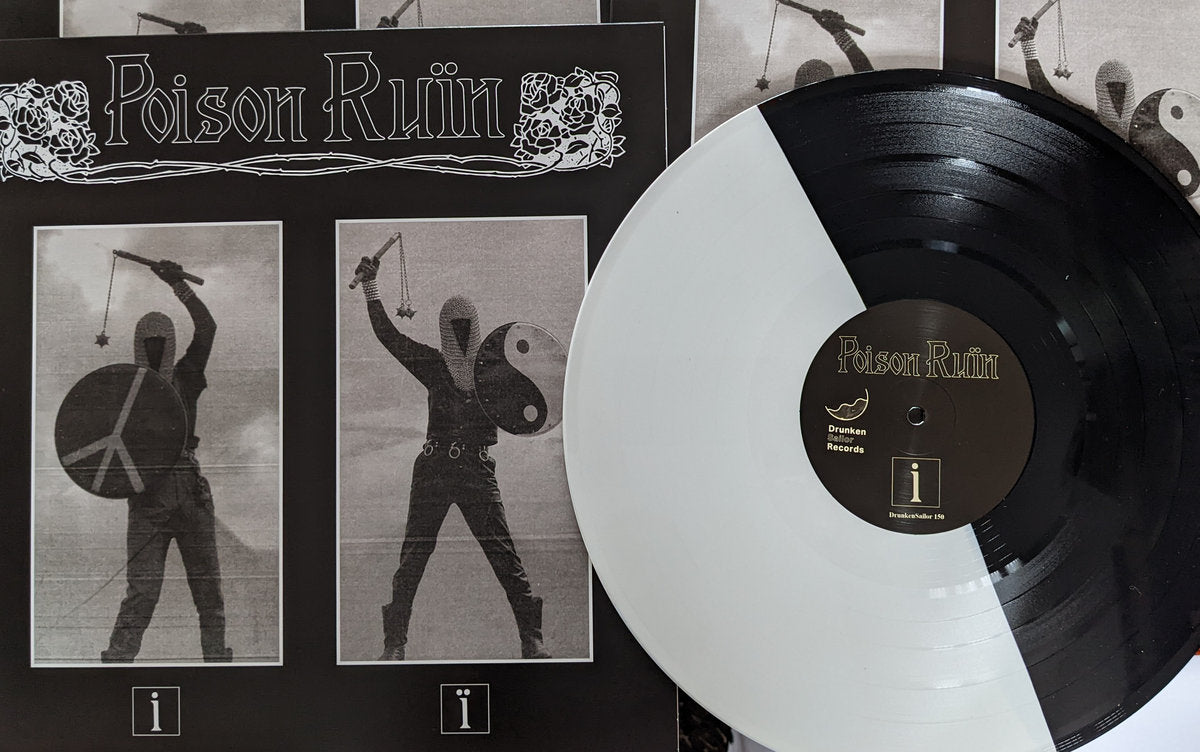 Poison Ruin - S/T [BLACK/WHITE VINYL]- New LP