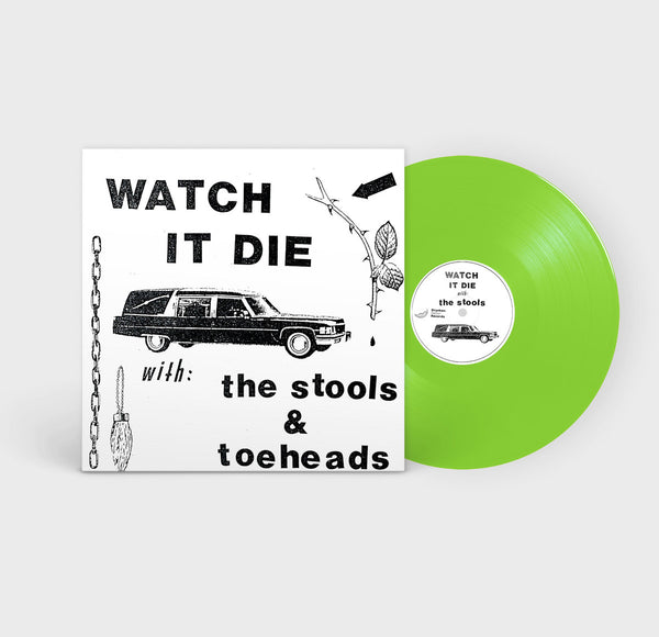 Stools / Toeheads - Watch It Die [GREEN VINYL. SPLIT.  DETROIT PUNK.  IMPORT] - New LP