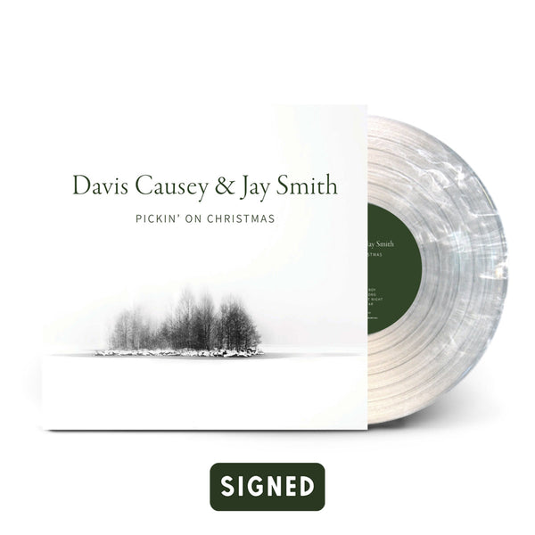 Davis Causey & Jay Smith –  Pickin’ On Christmas [signed SNOW-GLOBE VINYL]– New LP