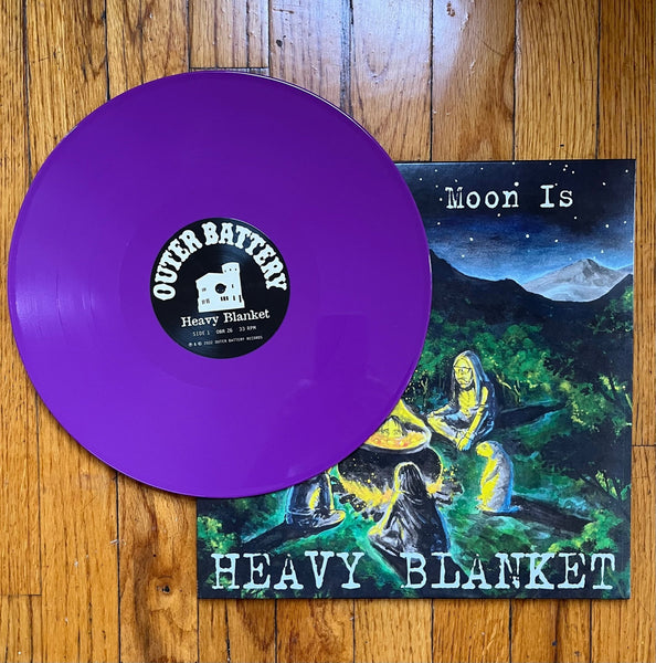 Heavy Blanket –  Moon Is [Purple VINYL] – New LP