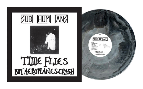 Subhumans -  Time Flies...But Aeroplanes Crash + Rats [WHITE/BLACK GALAXY VINYL 1983 + 1984] - New LP
