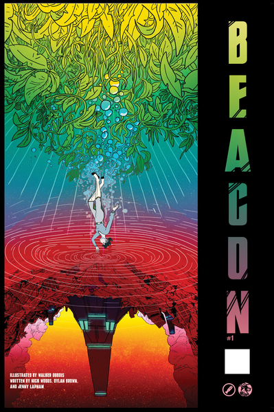 Beacon Comics #1 w/ 7" split (Direct Hit / Decent Criminal)  –  [GREEN NOISE EXCLUSIVE: Color Vinyl] – New Comic / New 7"