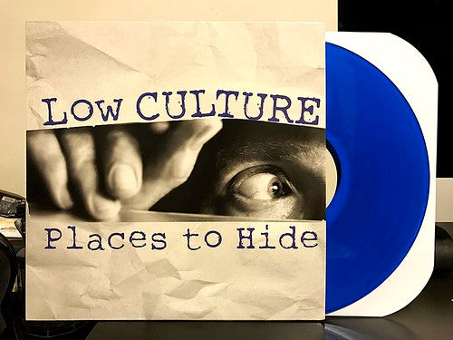 Low Culture - Places To Hide (blue vinyl) - Used LP