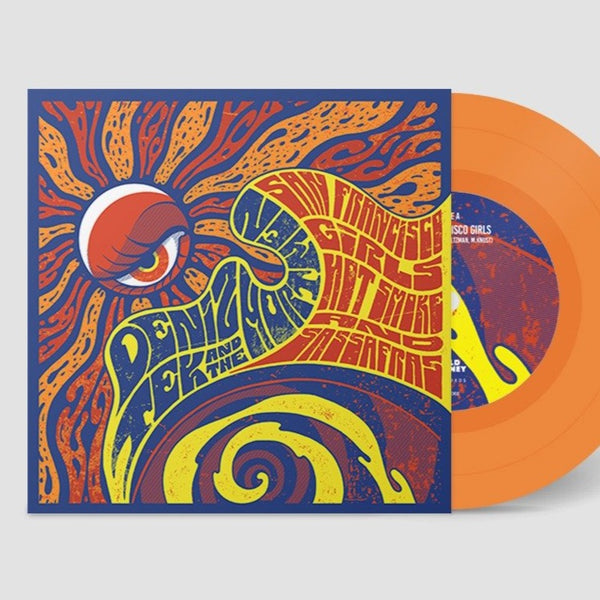 Deniz Tek & the Mortmen -- San Francisco Girls b/w Hot Smoke & Sassafras ‎[GREEN NOISE EXCLUSIVE ORANGE VINYL– New 7"