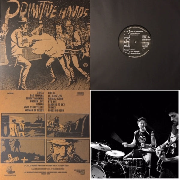 Primitive Hands – Bad Men in the Grave – New LP