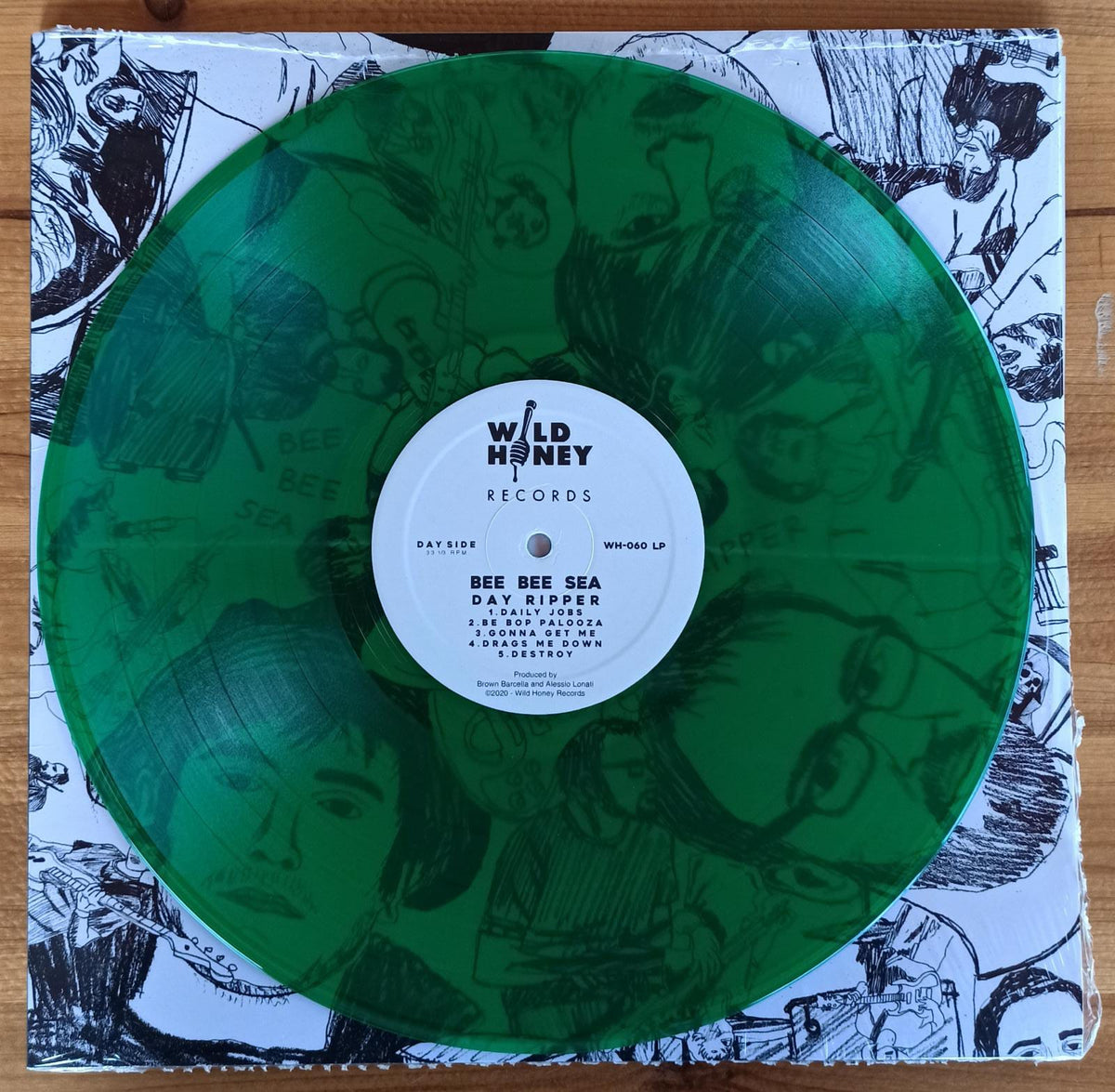 Bee Bee Sea Day Ripper [IMPORT GREEN NOISE EXCLUSIVE GREEN VINYL