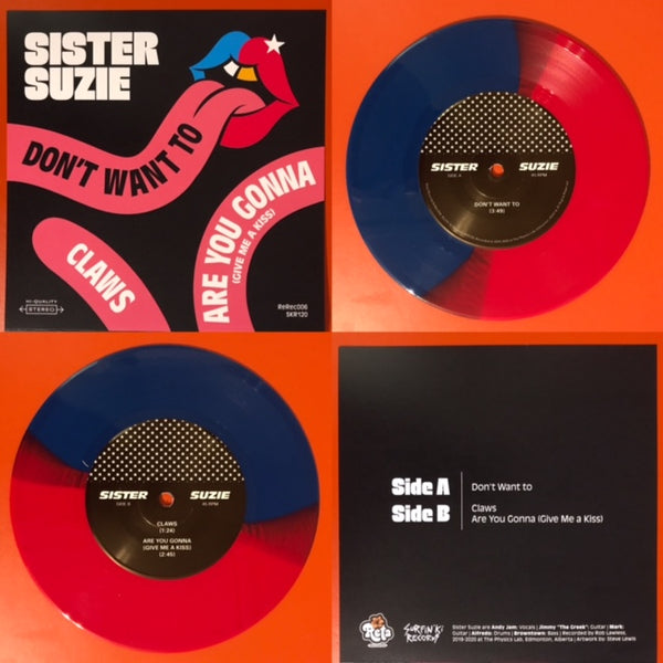Sister Suzie – Don't Want To EP [GREEN NOISE EXCLUSIVE!!!] – New 7"