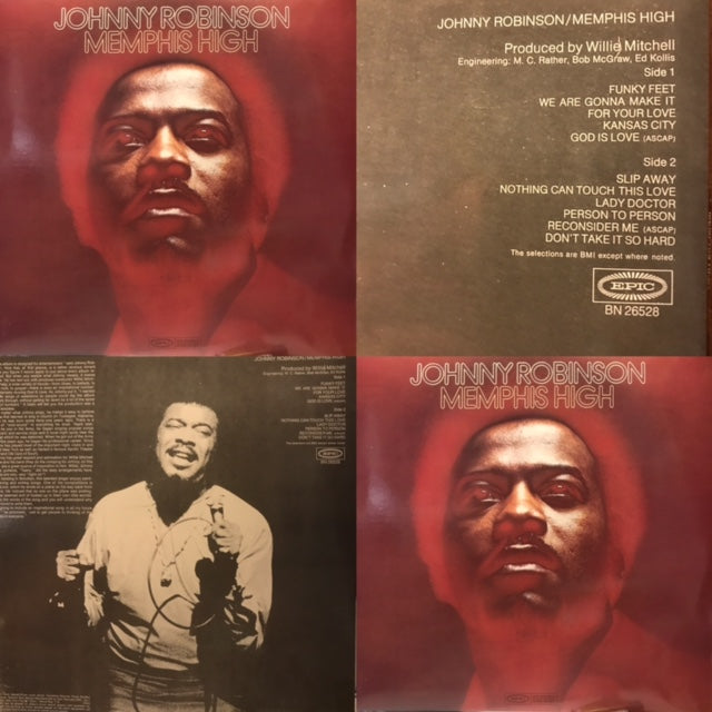 Robinson, Johnny - Memphis High [Willie Mitchell 1970] - New LP 