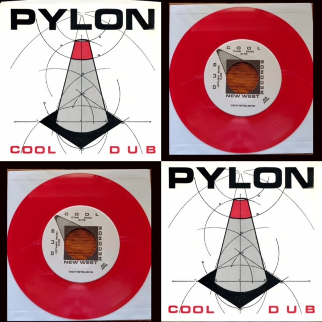 Pylon ‎– Cool Dub [RED VINYL] – New 7"