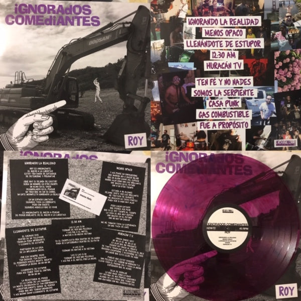 Ignorados Comediantes – Roy [purple vinyl] – New  LP
