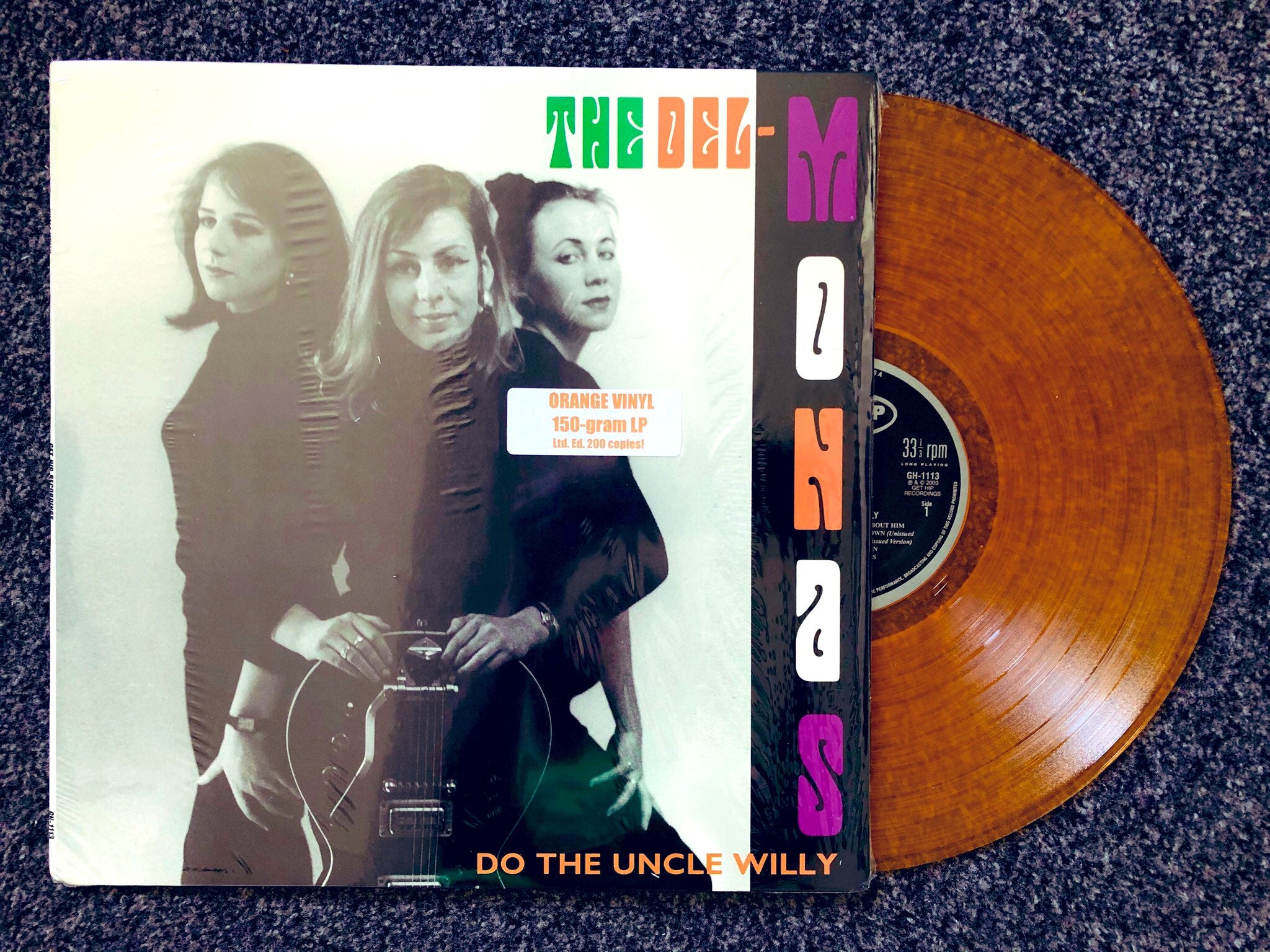 Delmonas, The - Do the Uncle Willy [ORANGE VINYL] - New LP – Green 