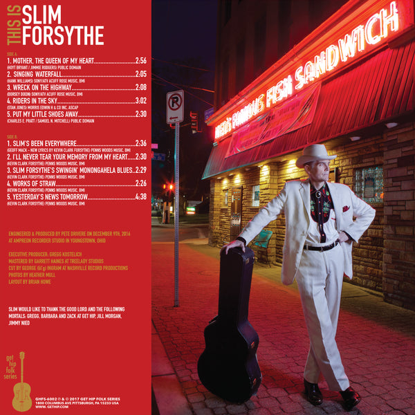 Slim Forsythe -  This Is Slim Forsythe [RED VINYL] - New LP