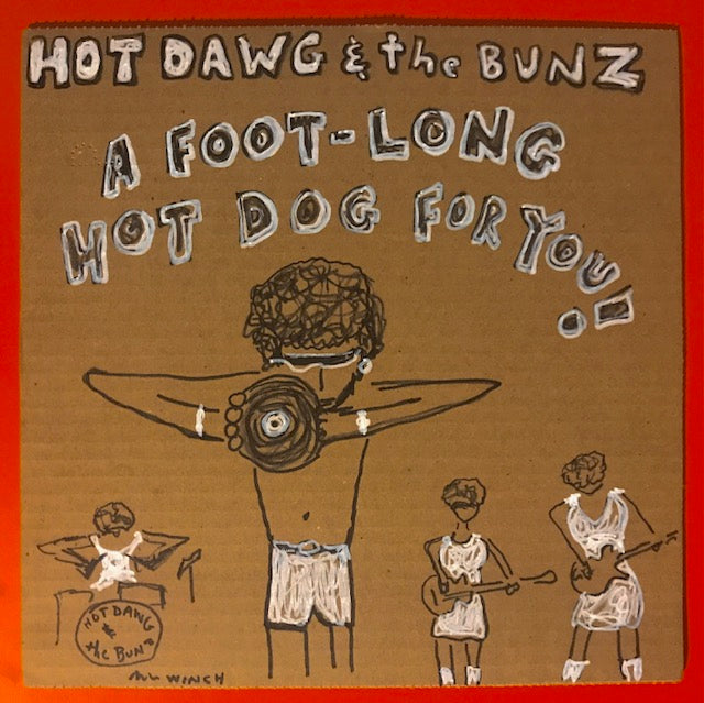 Winch - ARTWORK ONLY: Hot Dawg & the Bunz: Unreleased LPs of the Rustbelt 1/1 – Art