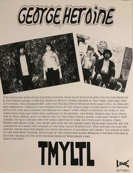 George Heroine - TMYLTL [MARKED DOWN] - New LP