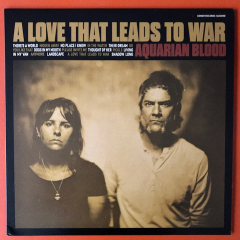 Aquarian Blood - A Love That Leads to War [BLACK VINYL] - New LP