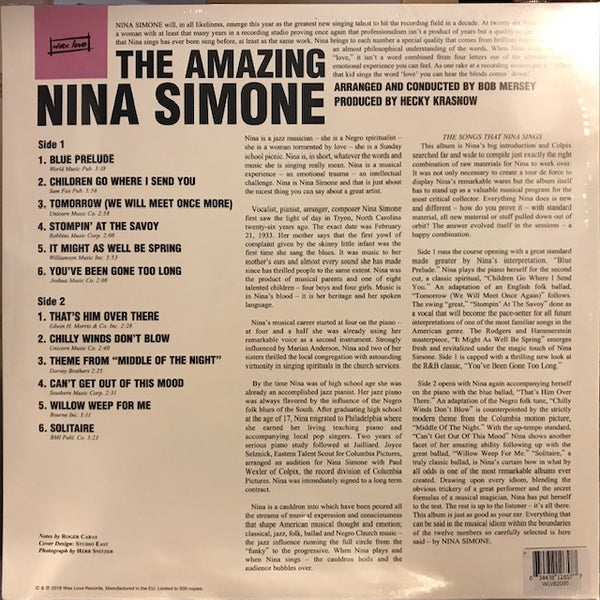 Simone, Nina - The Amazing.. - New LP