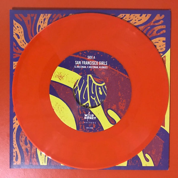 Deniz Tek & the Mortmen -- San Francisco Girls b/w Hot Smoke & Sassafras ‎[GREEN NOISE EXCLUSIVE ORANGE VINYL– New 7"