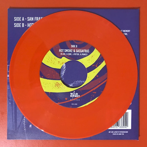 Deniz Tek & the Mortmen -- San Francisco Girls b/w Hot Smoke & Sassafras ‎[GREEN NOISE EXCLUSIVE ORANGE VINYL– New 7"