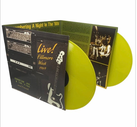 Country Joe & the Fish – Live! Fillmore West 1969 [Yellow Vinyl 2xLP – Green Noise Records
